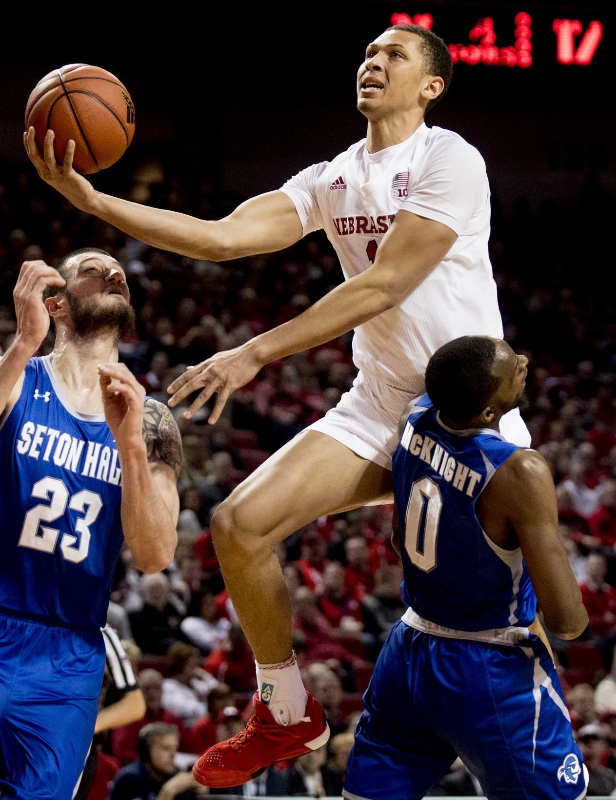 Nebraska men's hoops vs. Seton Hall, 11/14